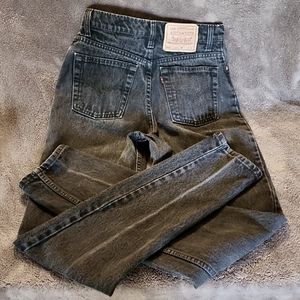 Vintage Red Tag Black Levi's Ladies